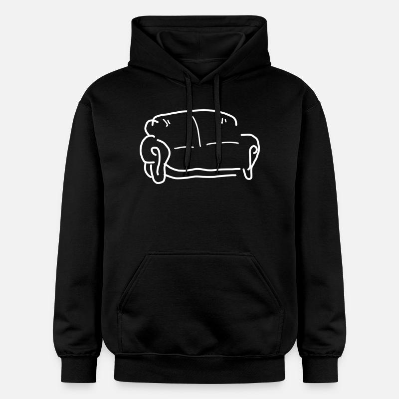 Canapé - Sweat à capuche Softstyle® Gildan Unisexe - noir