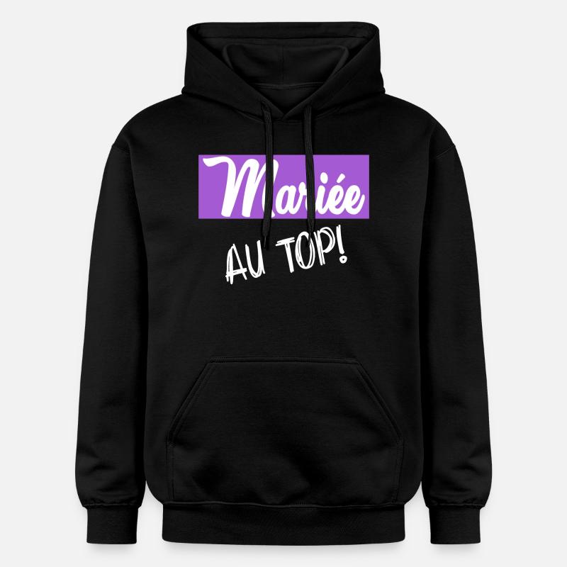 EVJF. MARIEE - Sweat à capuche Softstyle® Gildan Unisexe - noir