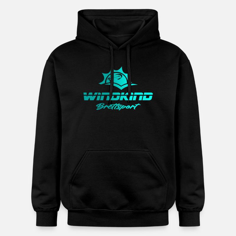 Surf - Sweat à capuche Softstyle® Gildan Unisexe - noir