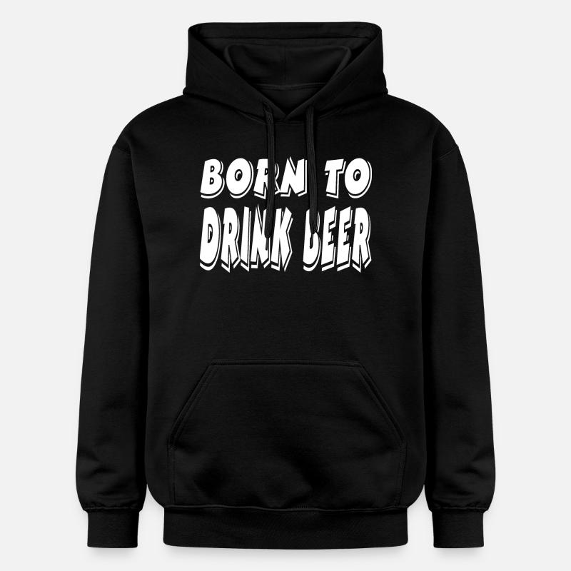 Bière - Sweat à capuche Softstyle® Gildan Unisexe - noir