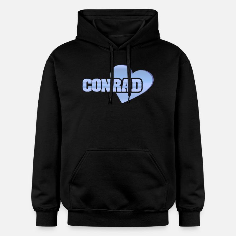 Cadeau pour Conrad - Sweat à capuche Softstyle® Gildan Unisexe - noir