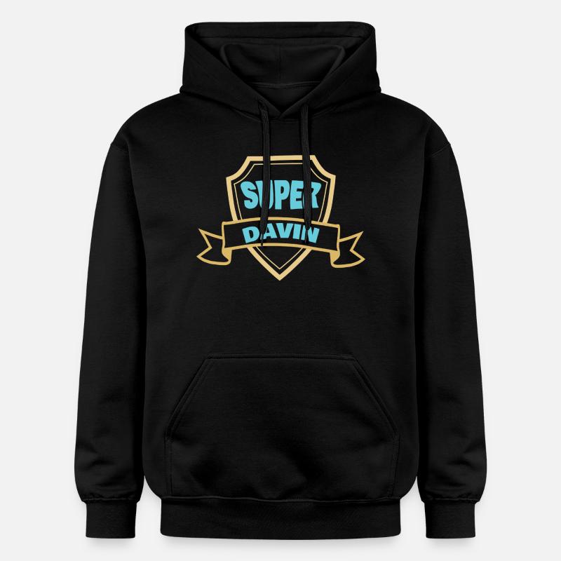Cadeau pour Davin - Sweat à capuche Softstyle® Gildan Unisexe - noir