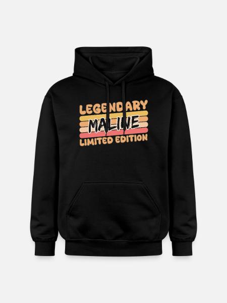 Maline - Gildan Unisex Softstyle® Midweight Hoodie - Schwarz