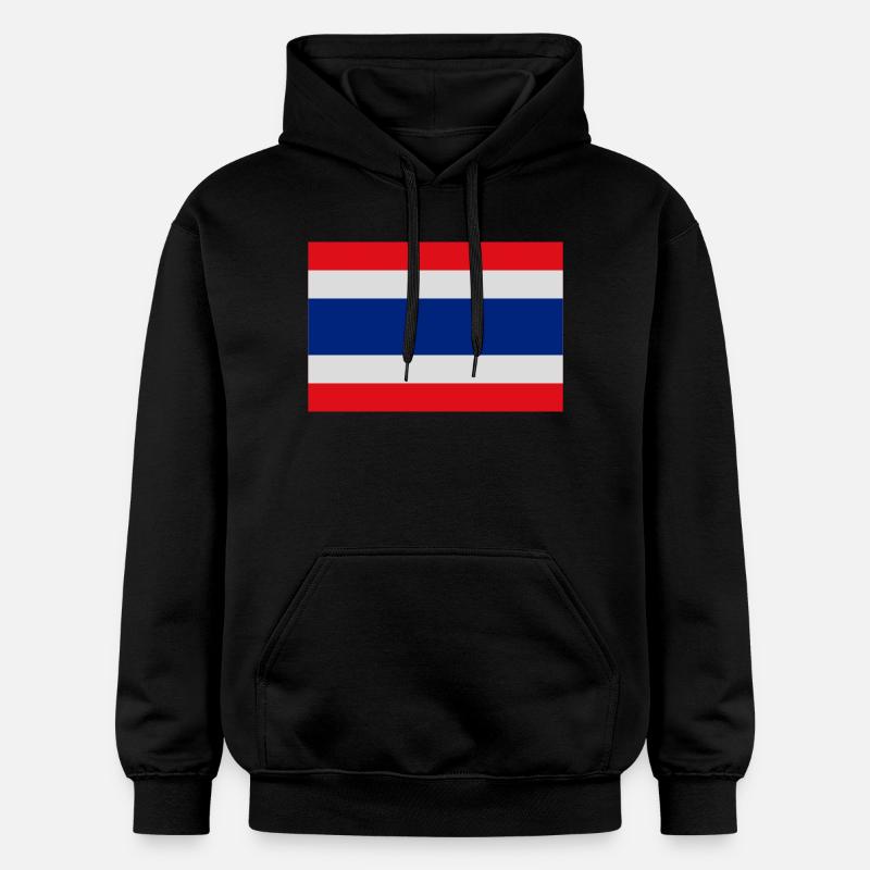 Thaïlande - Sweat à capuche Softstyle® Gildan Unisexe - noir