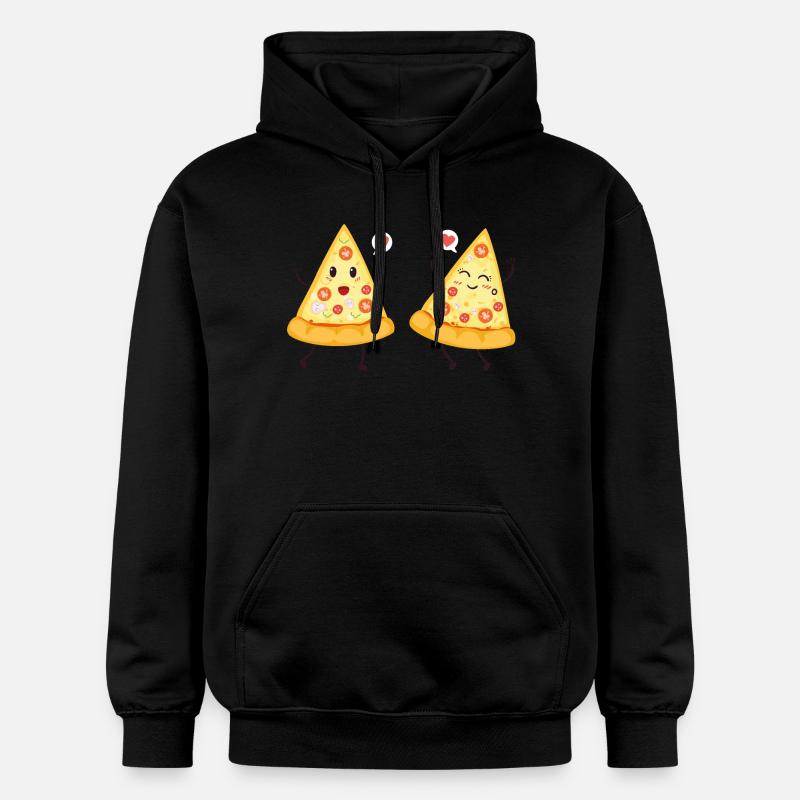 pizza - Sweat à capuche Softstyle® Gildan Unisexe - noir