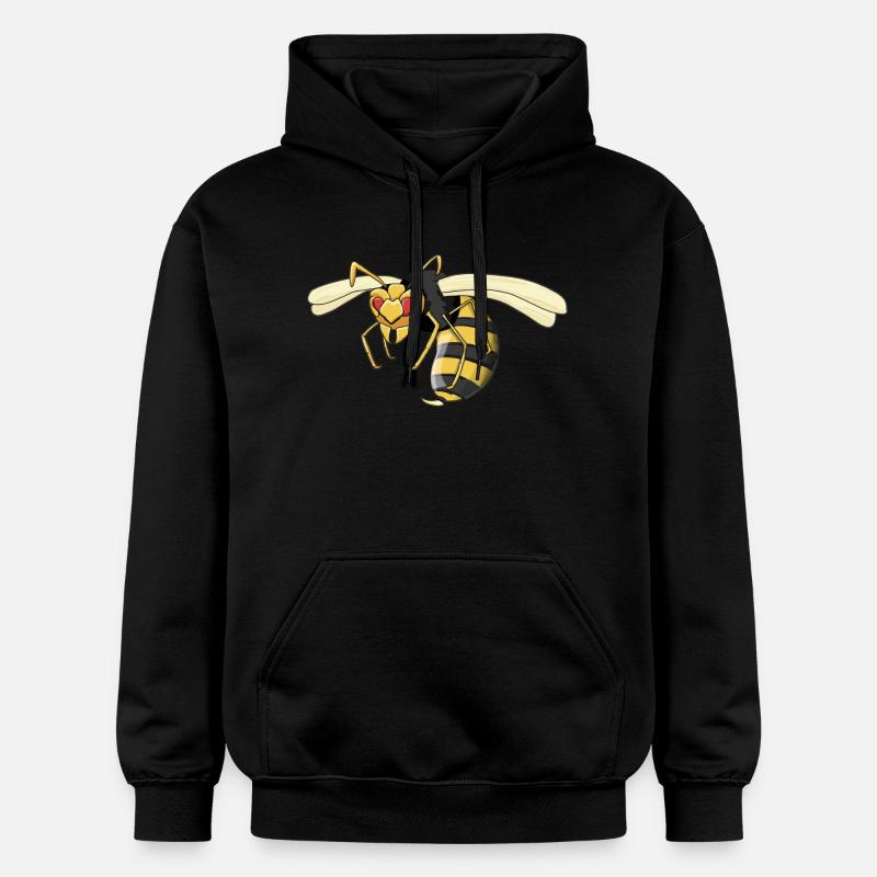 guêpe - Sweat à capuche Softstyle® Gildan Unisexe - noir