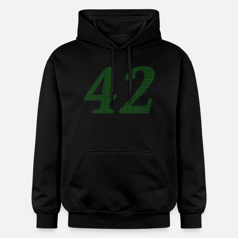 42 - Sweat à capuche Softstyle® Gildan Unisexe - noir