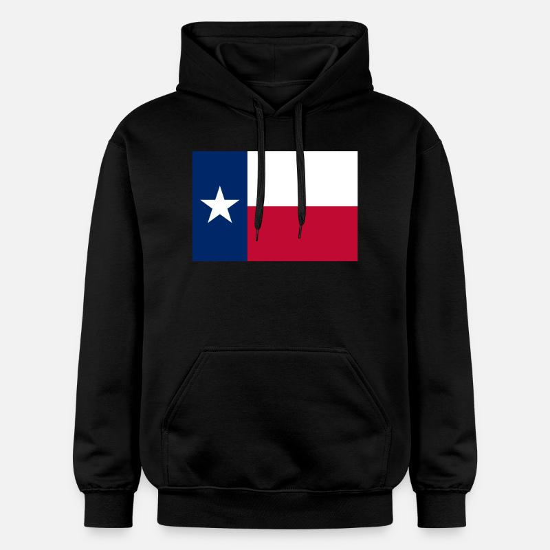 Texas - Sweat à capuche Softstyle® Gildan Unisexe - noir