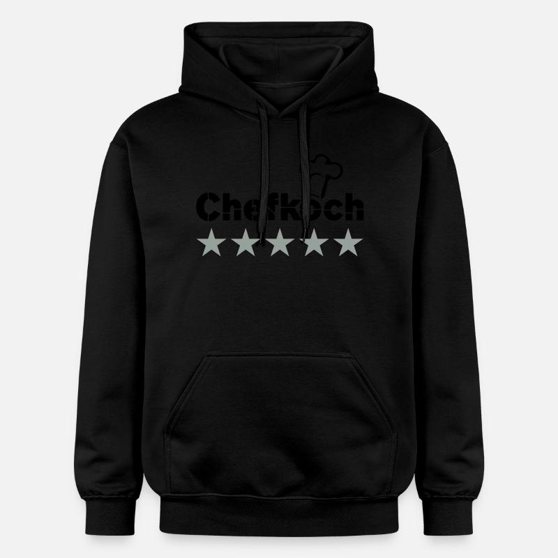 chef - Sweat à capuche Softstyle® Gildan Unisexe - noir