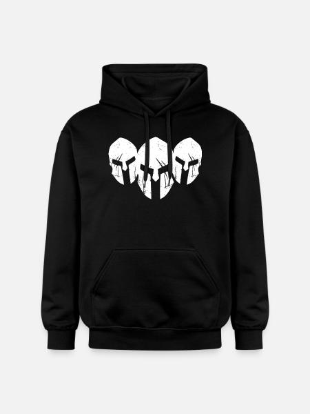 spartans neu - Gildan Unisex Softstyle® Midweight Hoodie - Schwarz