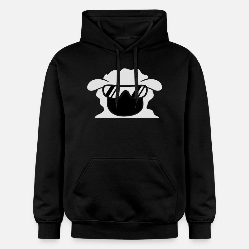 Cool Sheep - Sweat à capuche Softstyle® Gildan Unisexe - noir