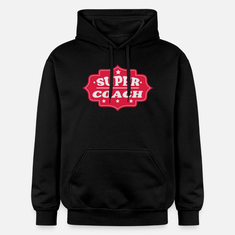 Super coach 111 - Sweat à capuche Softstyle® Gildan Unisexe - noir