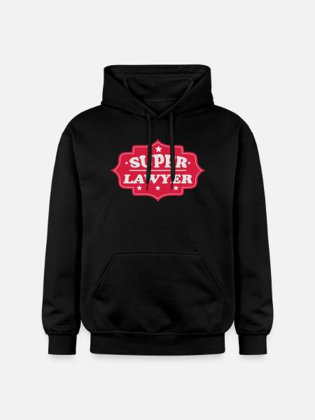 Super lawyer - Gildan Unisex Softstyle® Midweight Hoodie - black