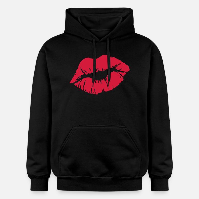 kuss - Sweat à capuche Softstyle® Gildan Unisexe - noir