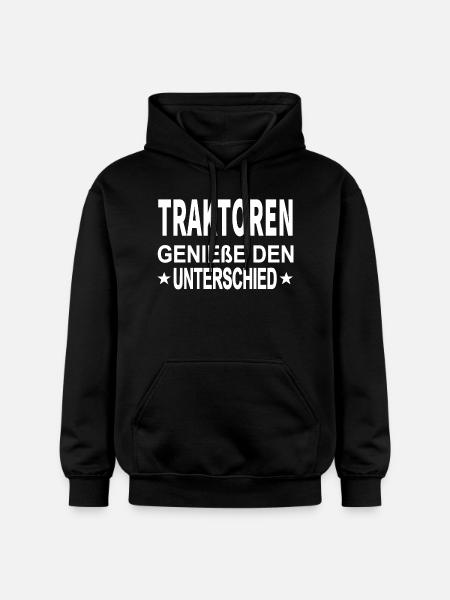 Traktor - Gildan Unisex Softstyle® Midweight Hoodie - Schwarz