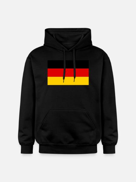 Deutschland - Gildan Unisex Softstyle® Midweight Hoodie - Schwarz