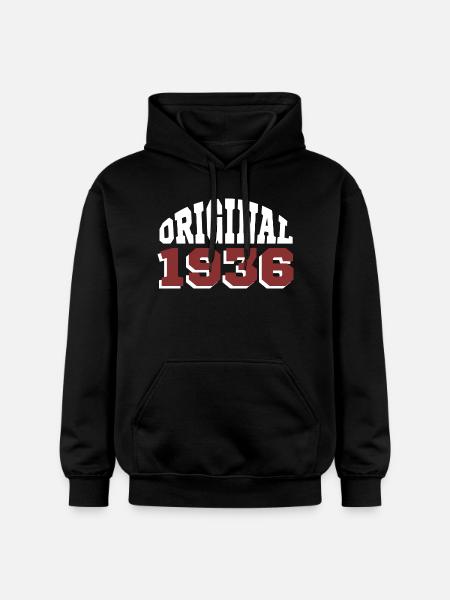 Original 1936 - Gildan Unisex Softstyle® Midweight Hoodie - black