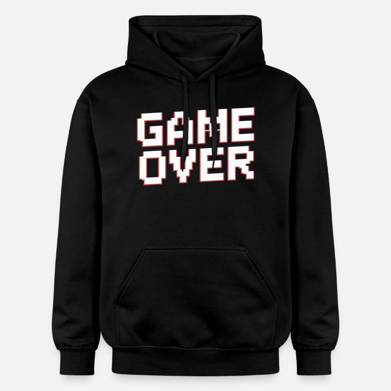 FIN DU JEU - Sweat à capuche Softstyle® Gildan Unisexe - noir