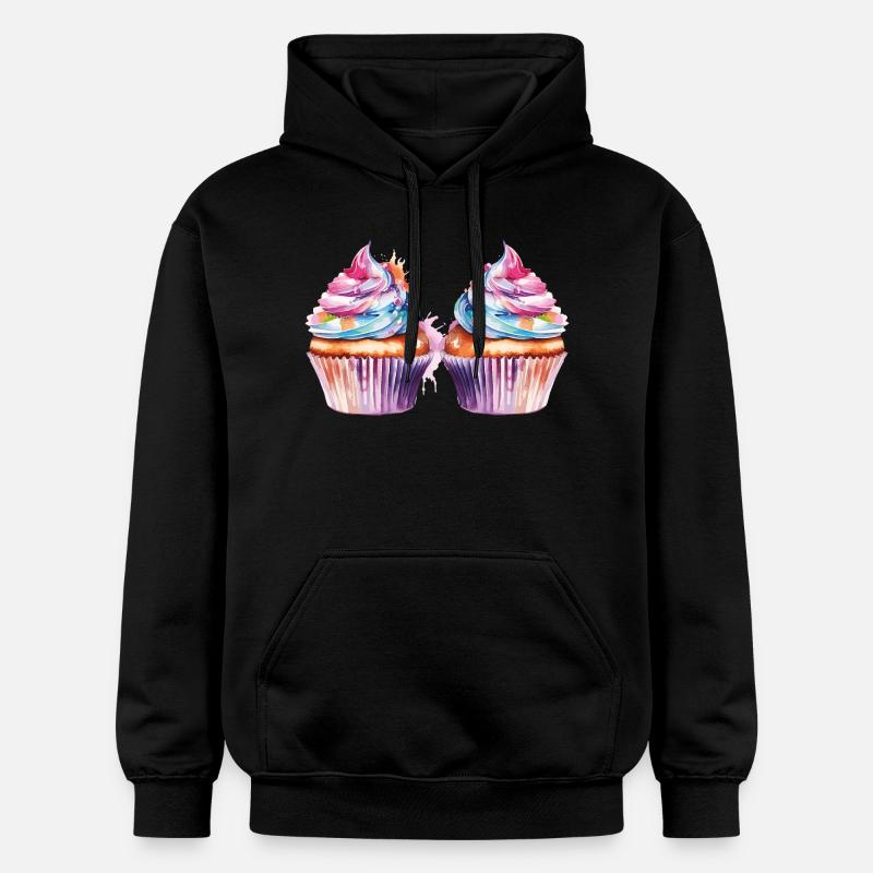 Cupcake 2 - Sweat à capuche Softstyle® Gildan Unisexe - noir