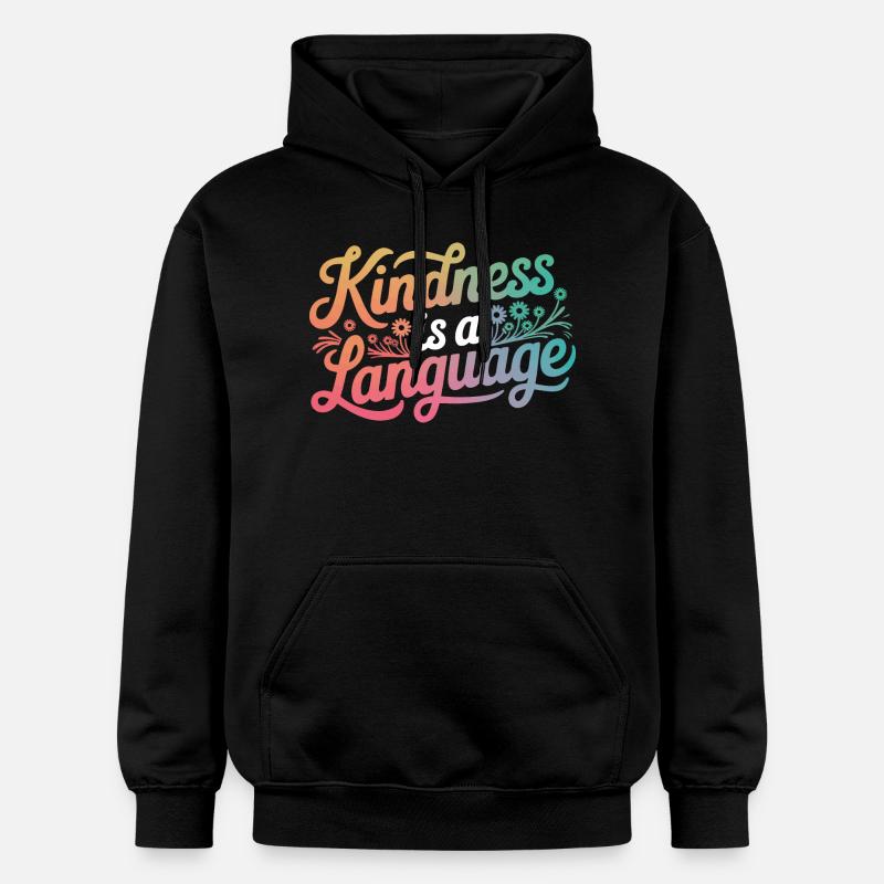 Altruisme Don désintéressé Donner d’école - Sweat à capuche Softstyle® Gildan Unisexe - noir