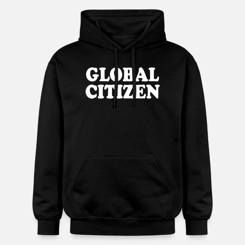 global citizen - Sweat à capuche Softstyle® Gildan Unisexe - noir