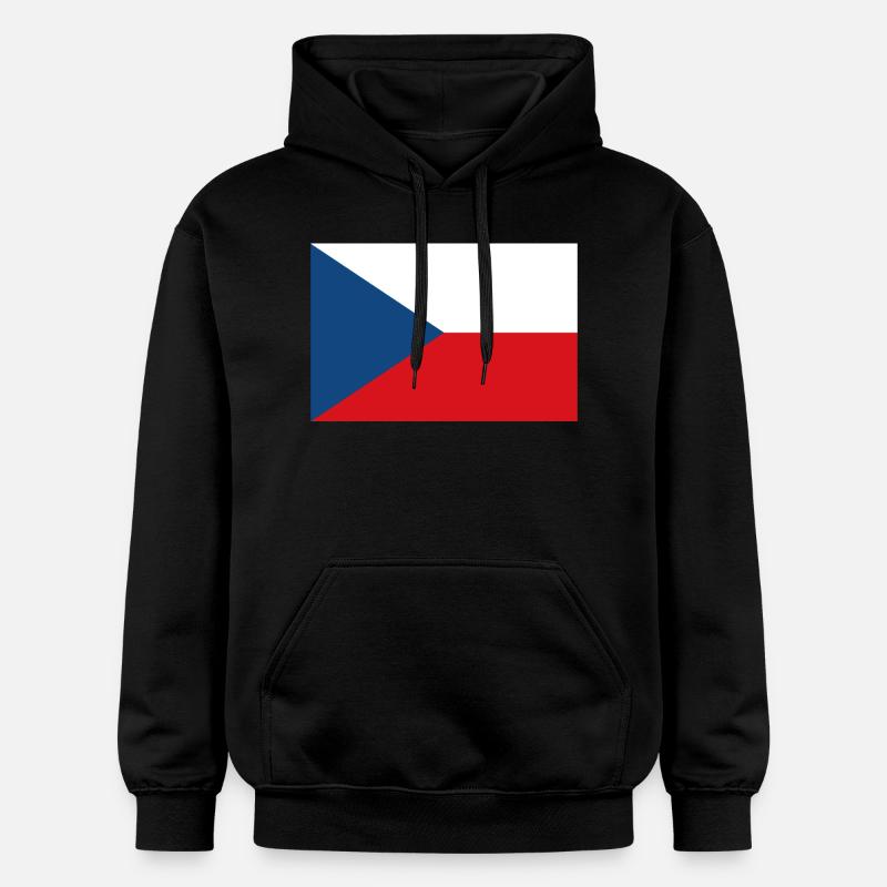 République tchèque - Sweat à capuche Softstyle® Gildan Unisexe - noir
