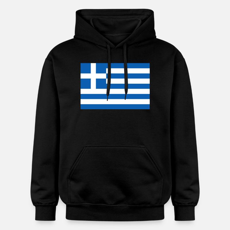 Grèce - Sweat à capuche Softstyle® Gildan Unisexe - noir