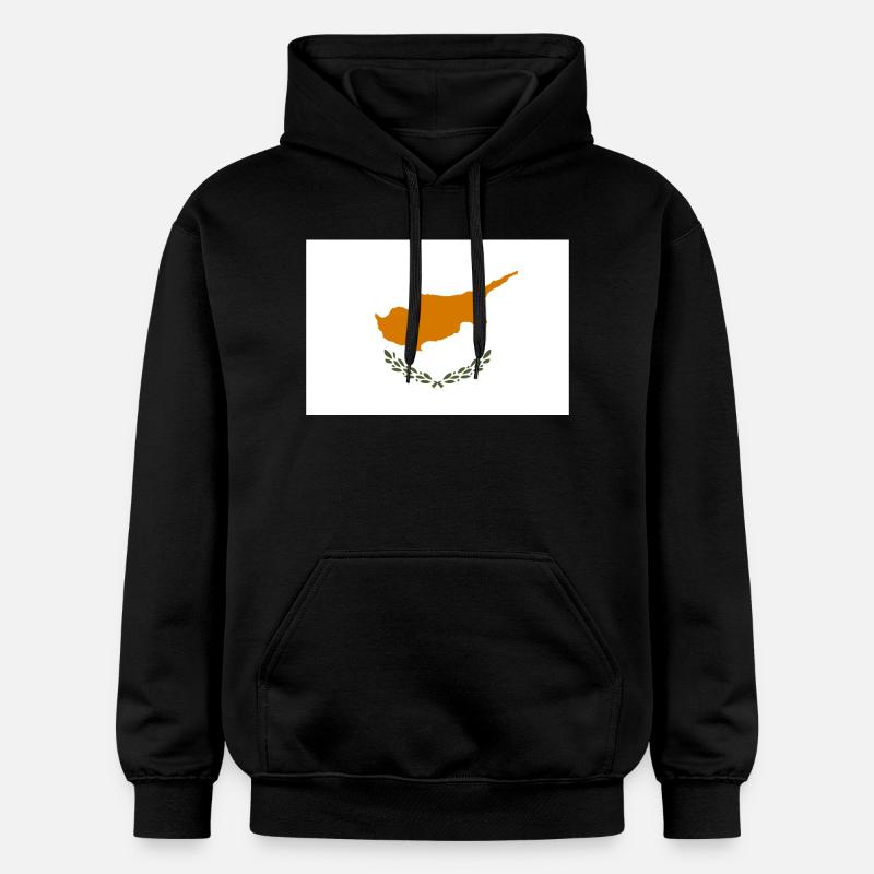 Chypre - Sweat à capuche Softstyle® Gildan Unisexe - noir