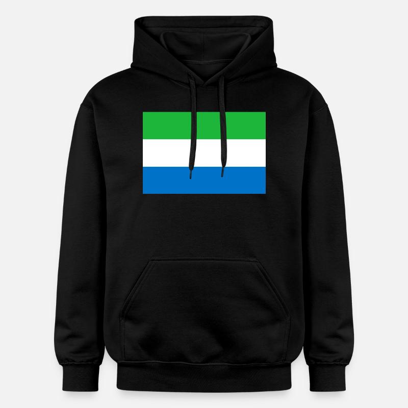 Sierra Leone - Sweat à capuche Softstyle® Gildan Unisexe - noir