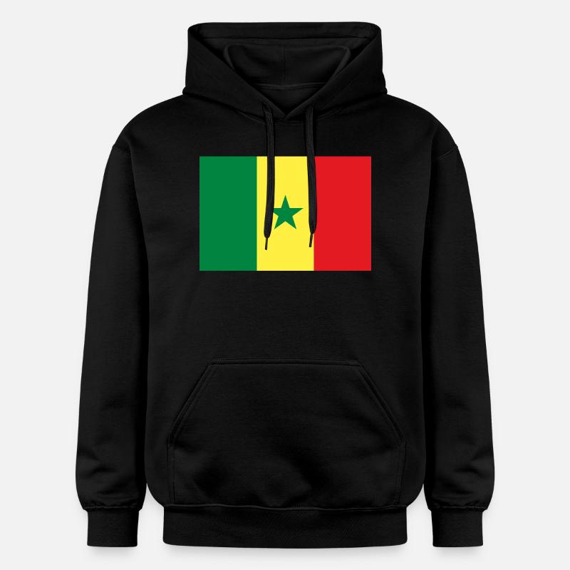 Sénégal - Sweat à capuche Softstyle® Gildan Unisexe - noir
