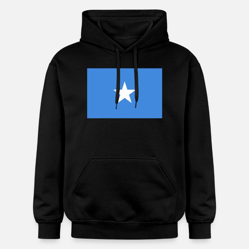 Somalie - Sweat à capuche Softstyle® Gildan Unisexe - noir