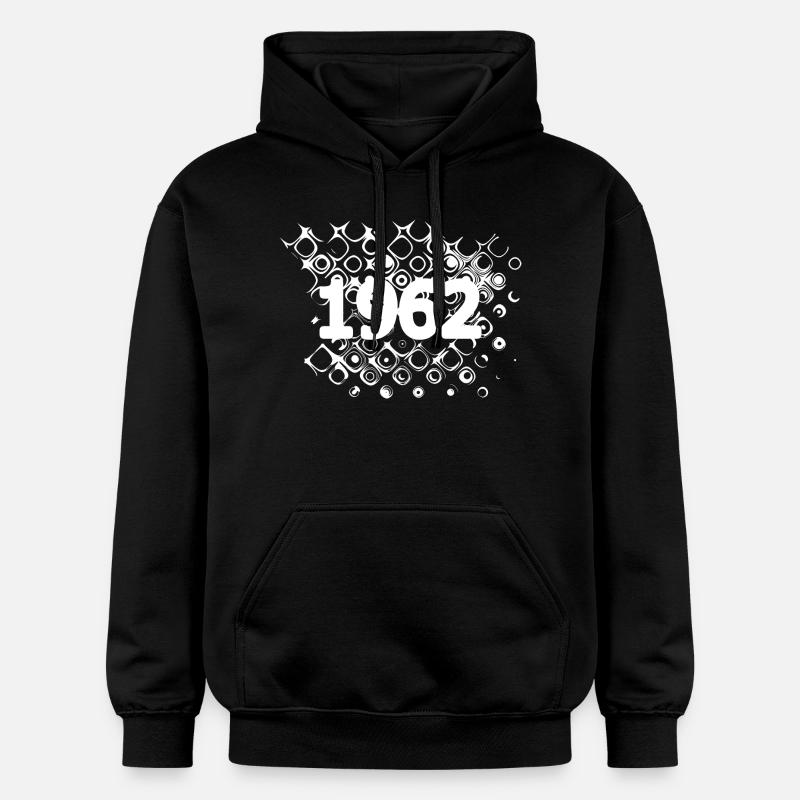 1962 - Sweat à capuche Softstyle® Gildan Unisexe - noir