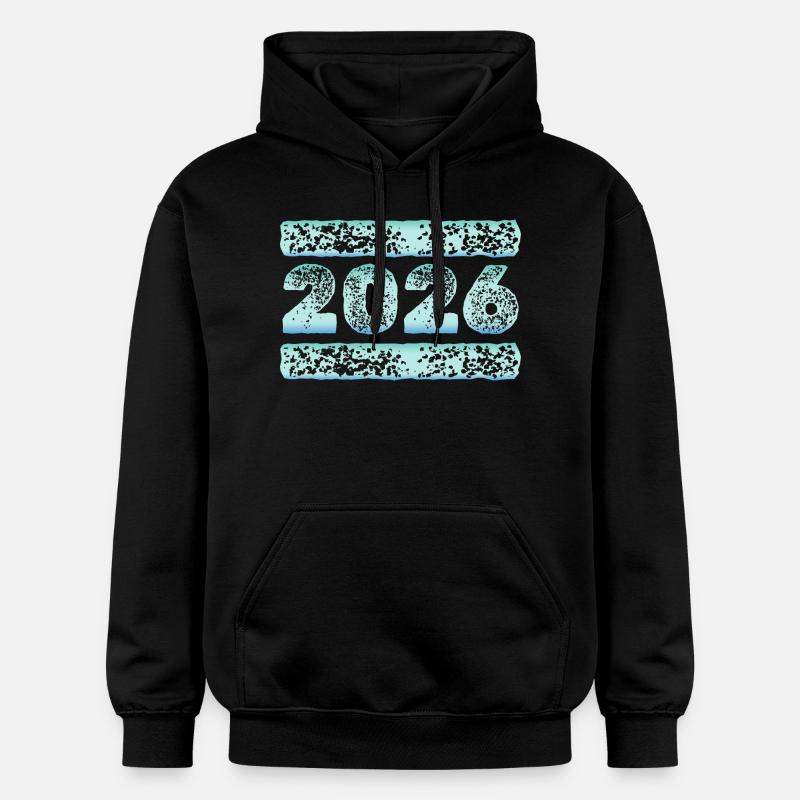 2026 - Sweat à capuche Softstyle® Gildan Unisexe - noir