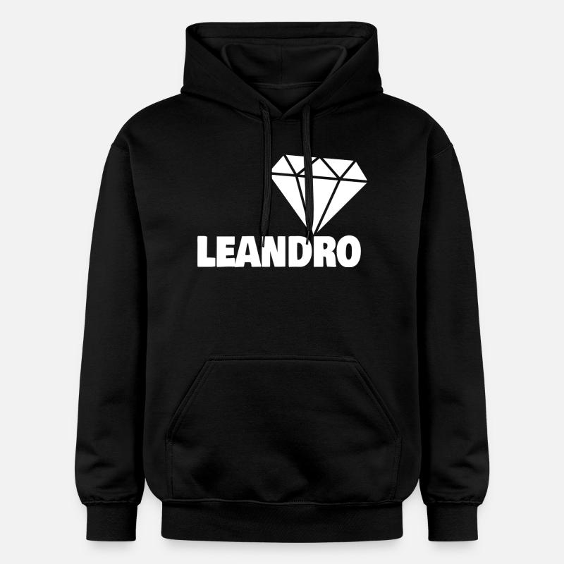 Edel Leandro - Sweat à capuche Softstyle® Gildan Unisexe - noir