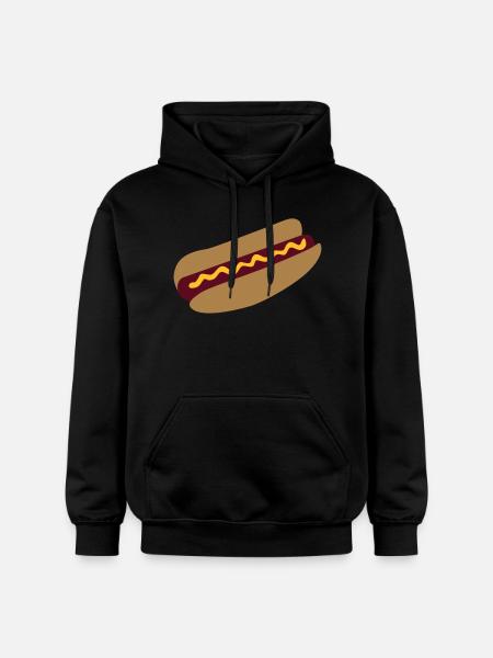 Hot dog - Sweat à capuche Softstyle® Gildan Unisexe - noir