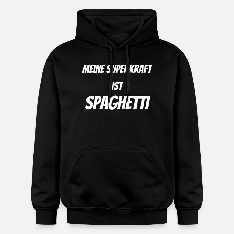 spaghetti - Sweat à capuche Softstyle® Gildan Unisexe - noir