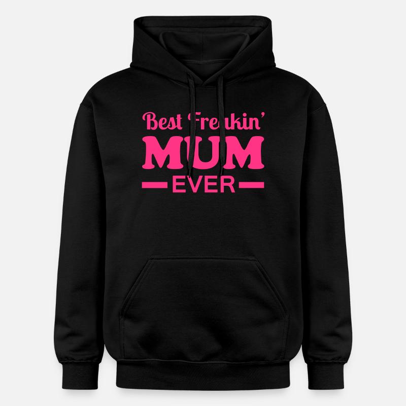 Mum - Gildan Unisex Softstyle® Midweight Hoodie - black