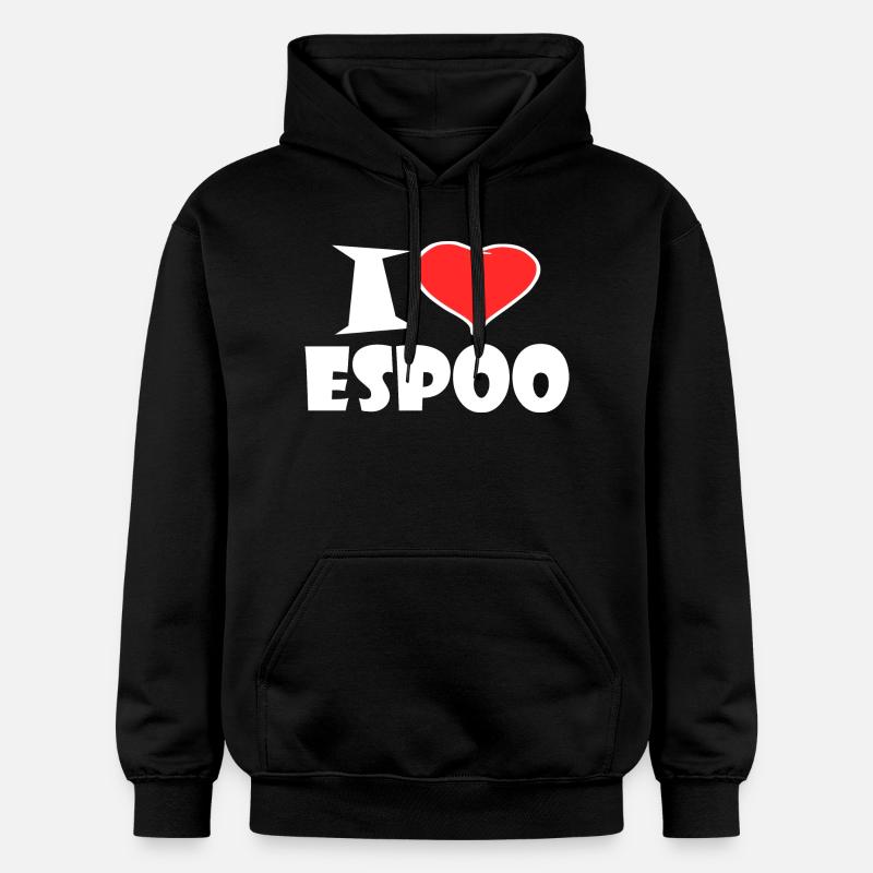 Espoo - Sweat à capuche Softstyle® Gildan Unisexe - noir