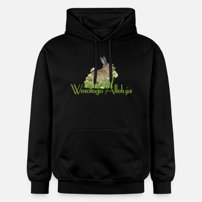 Joyeuses Pâques - Sweat à capuche Softstyle® Gildan Unisexe - noir