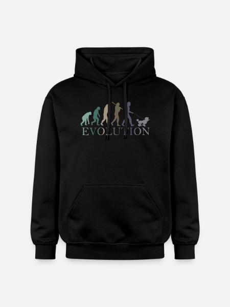 CANICHE ÉVOLUTION - Sweat à capuche Softstyle® Gildan Unisexe - noir
