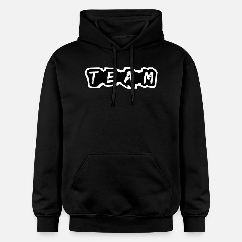 Équipe Mannschaft - Sweat à capuche Softstyle® Gildan Unisexe - noir