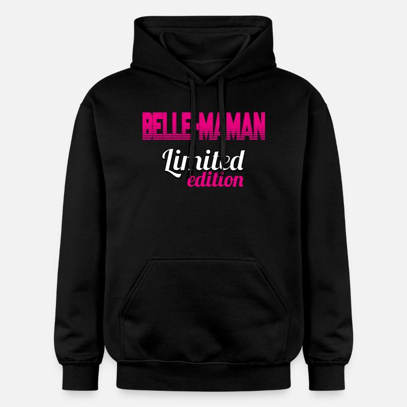 BELLE MAMAN LIMITED EDITION - Sweat à capuche Softstyle® Gildan Unisexe - noir