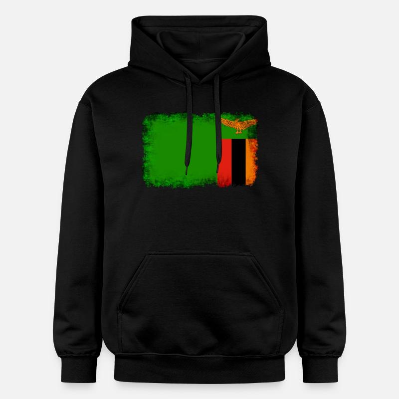 Zambie comme Zambie - Sweat à capuche Softstyle® Gildan Unisexe - noir