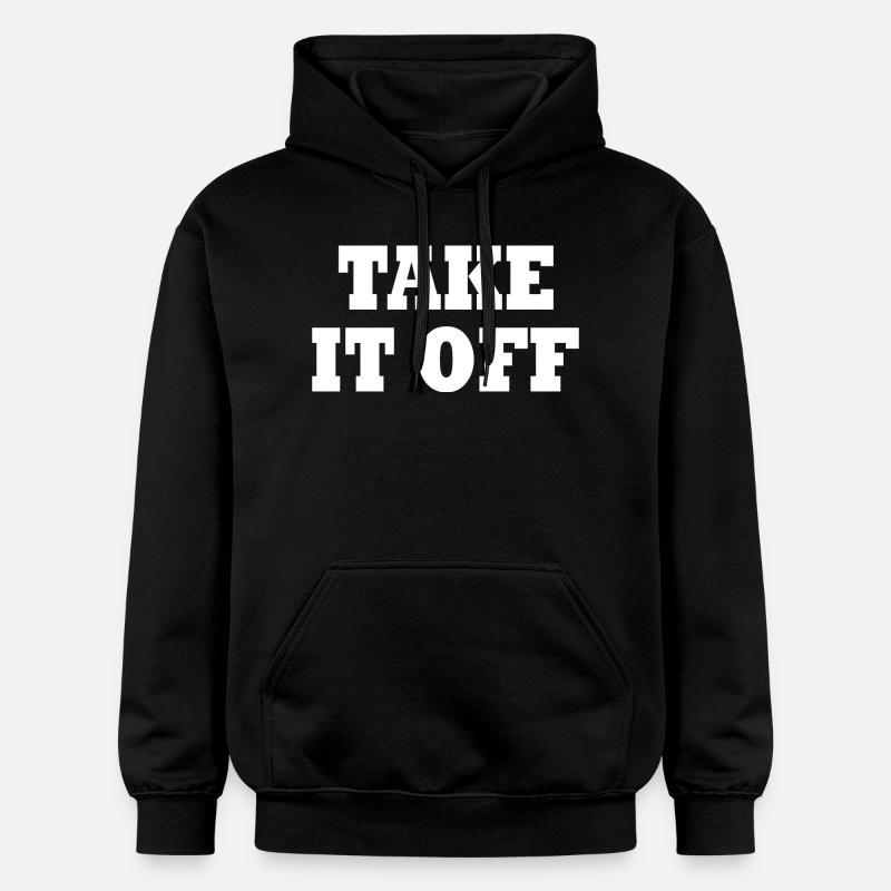 Take it off - Sweat à capuche Softstyle® Gildan Unisexe - noir