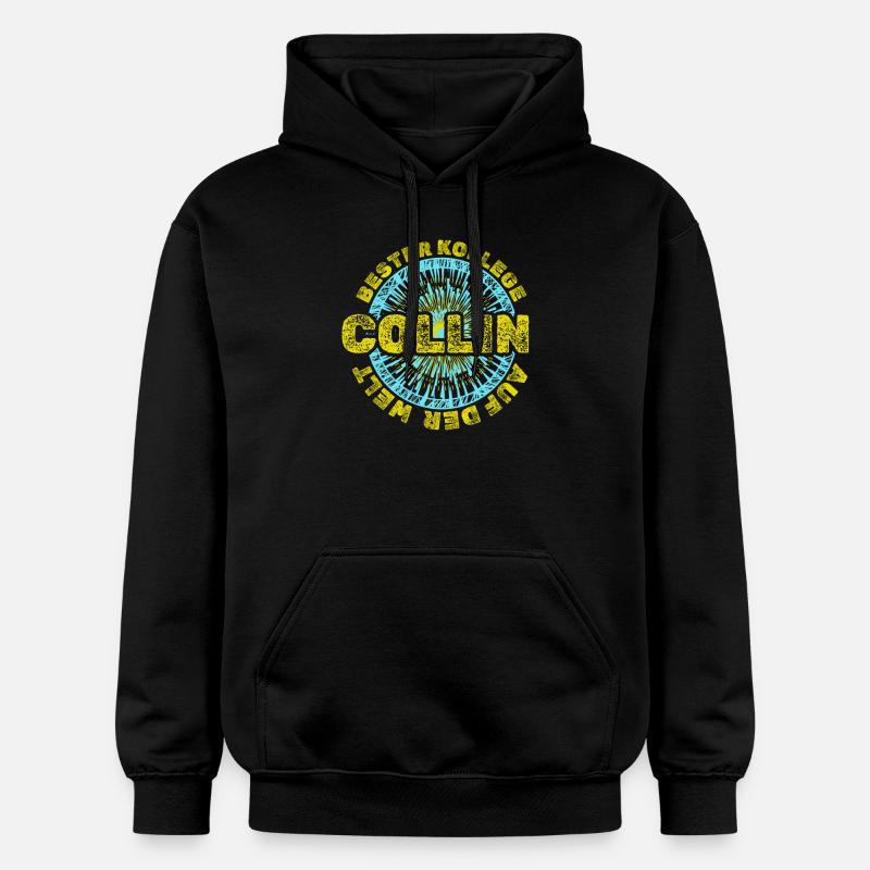 Collin comme prénom - Sweat à capuche Softstyle® Gildan Unisexe - noir