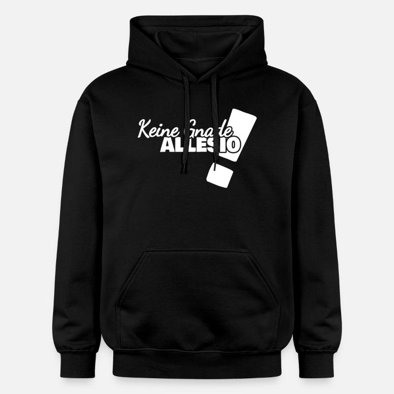 Allesio drôle - Sweat à capuche Softstyle® Gildan Unisexe - noir