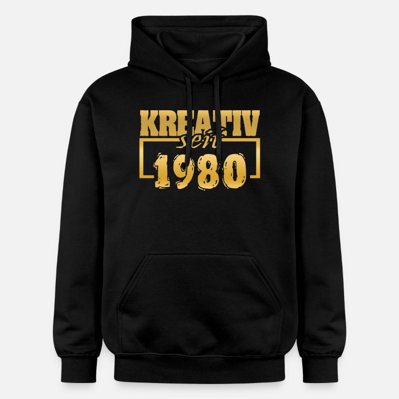 Concepteur de sites Web 1980 - Sweat à capuche Softstyle® Gildan Unisexe - noir