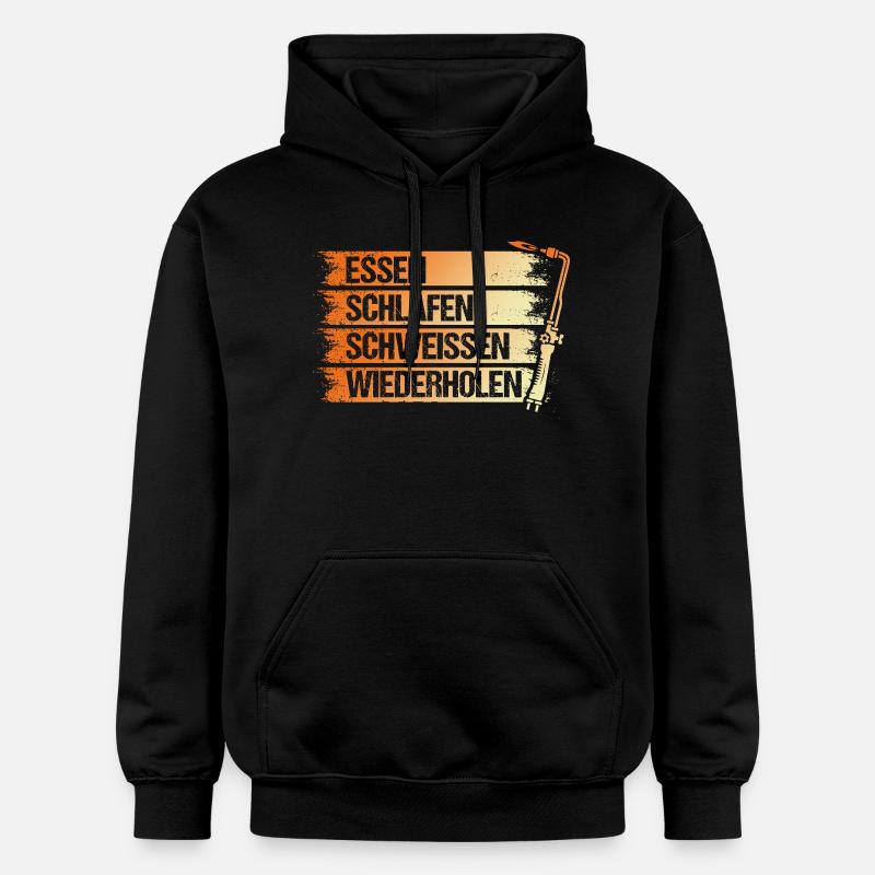 Soudage Soudeurs Soudeurs - Sweat à capuche Softstyle® Gildan Unisexe - noir