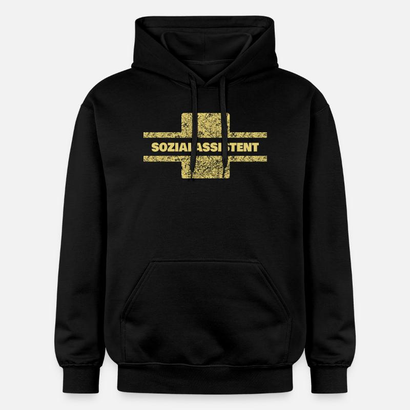 Profession : Assistante sociale - Sweat à capuche Softstyle® Gildan Unisexe - noir