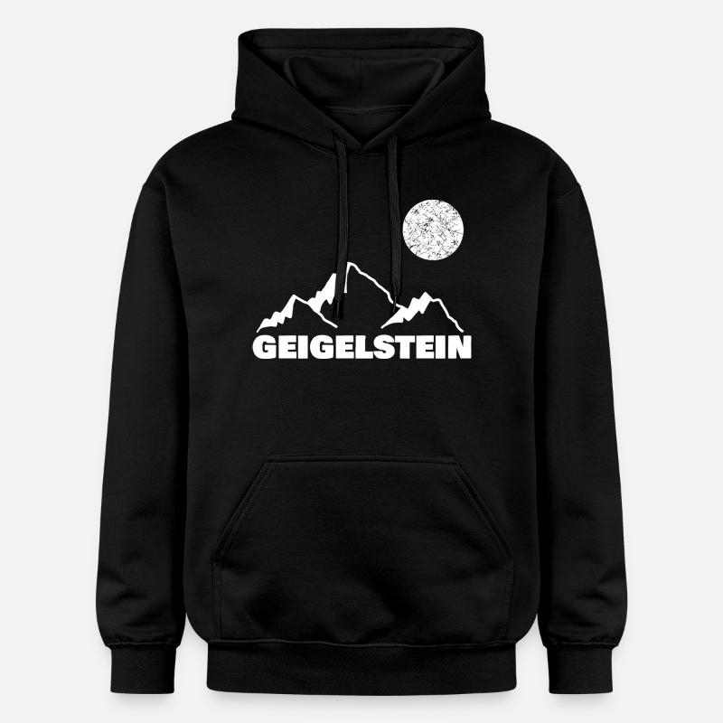 Geigelstein - Sweat à capuche Softstyle® Gildan Unisexe - noir